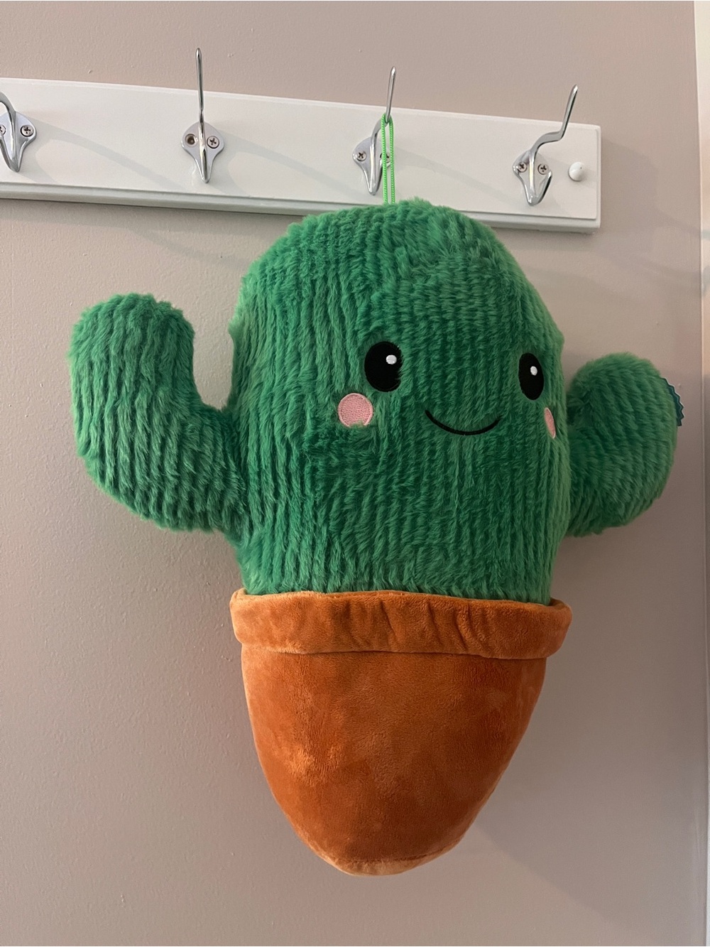 NWT - Caravan Softoys Green Cactus Plush Toy Stuffed Animal